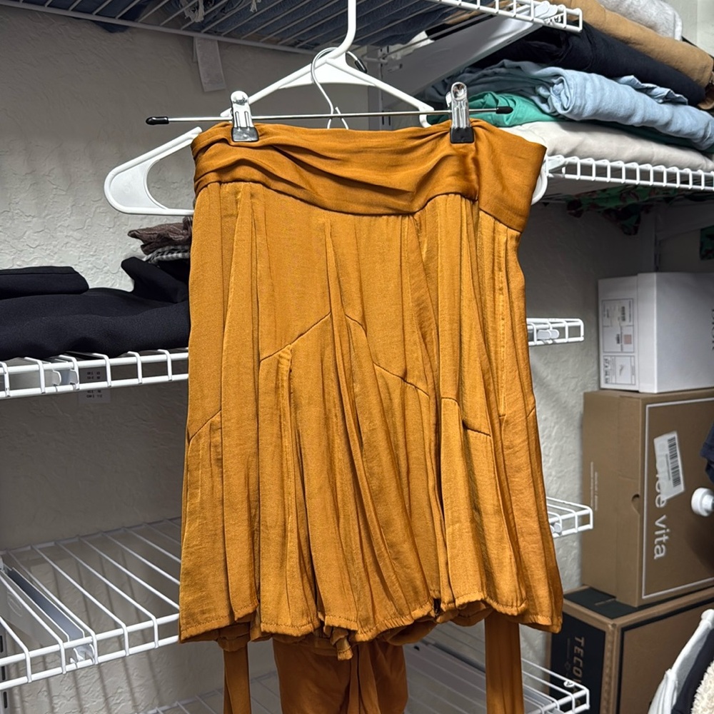 Free people two piece skirt/bodysuit set
